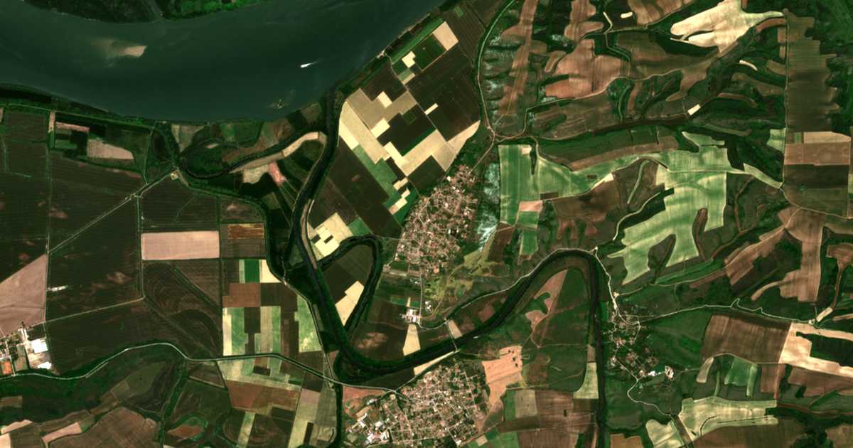 Satellitenkarte von Kriwina