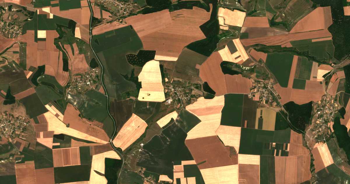 Satellitenkarte von Bliznaci