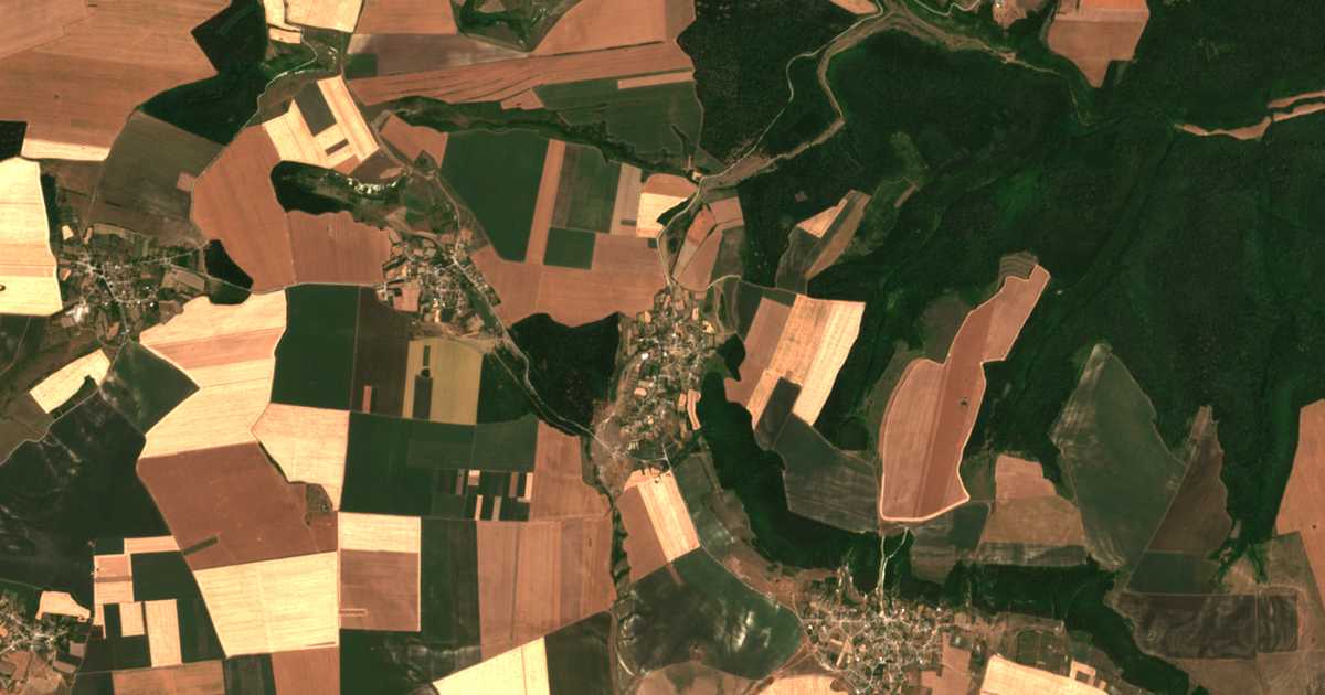 Satellitenkarte von Iglika