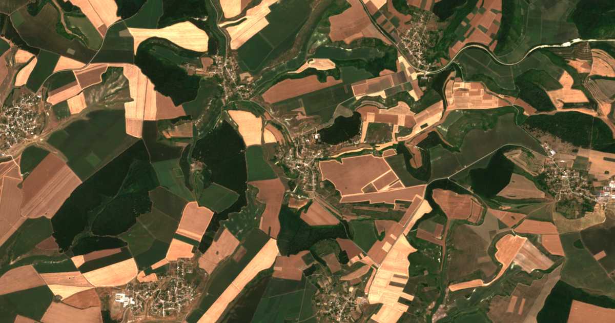 Satellitenkarte von Studenica
