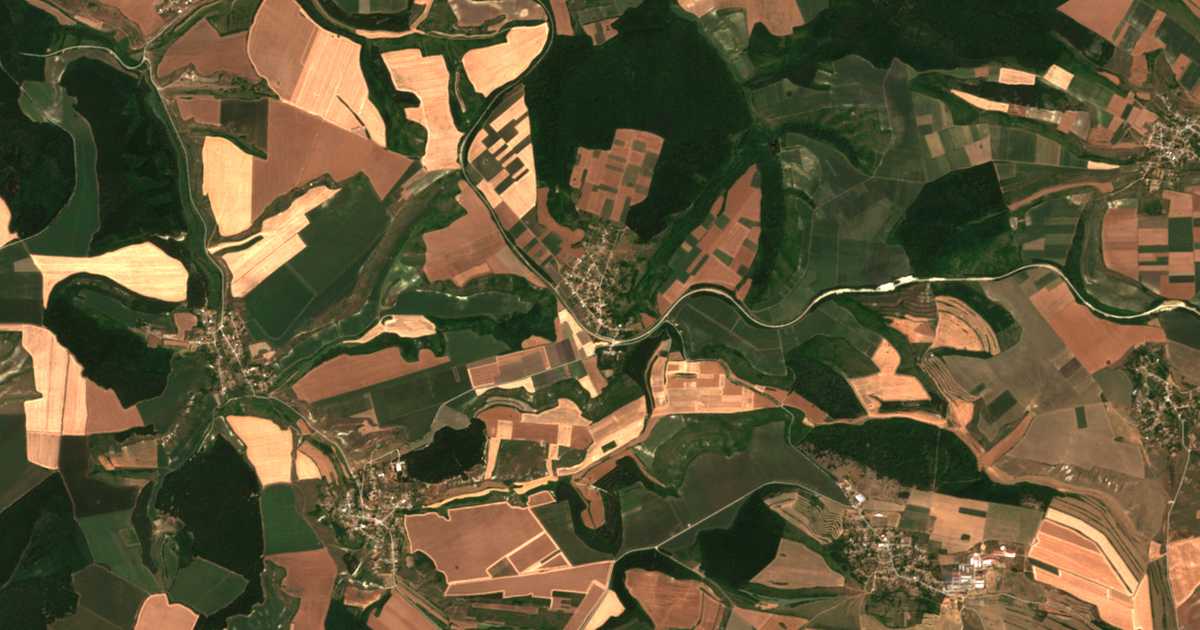 Satellitenkarte von Visoka Poljana
