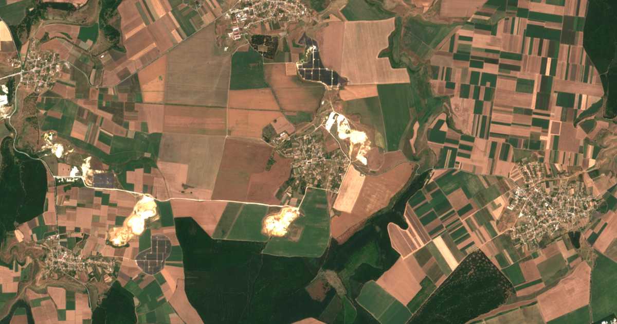 Satellitenkarte von Dojranci