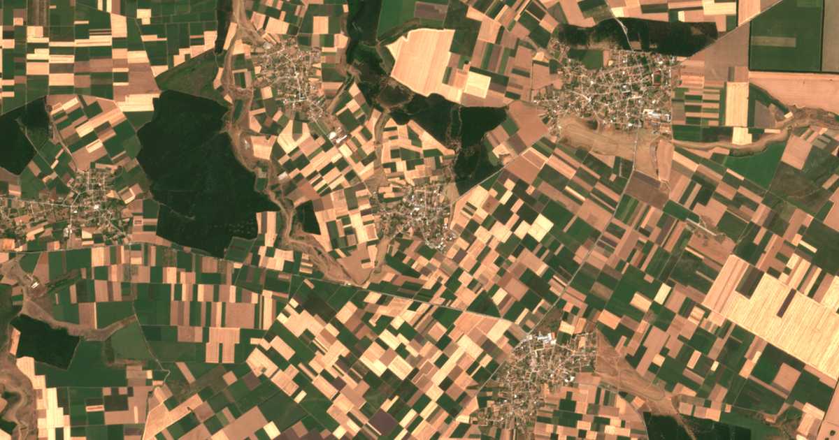 Satellitenkarte von Gusla