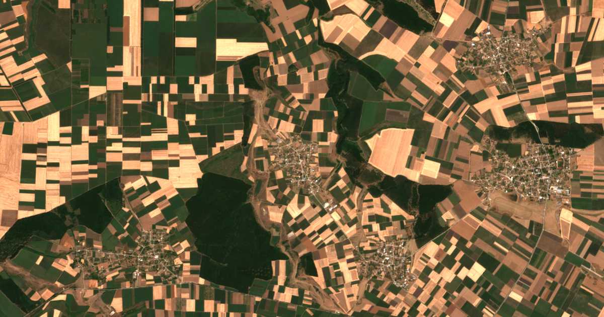 Satellitenkarte von Sredkovec