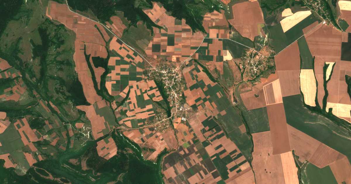Satellitenkarte von Markovo