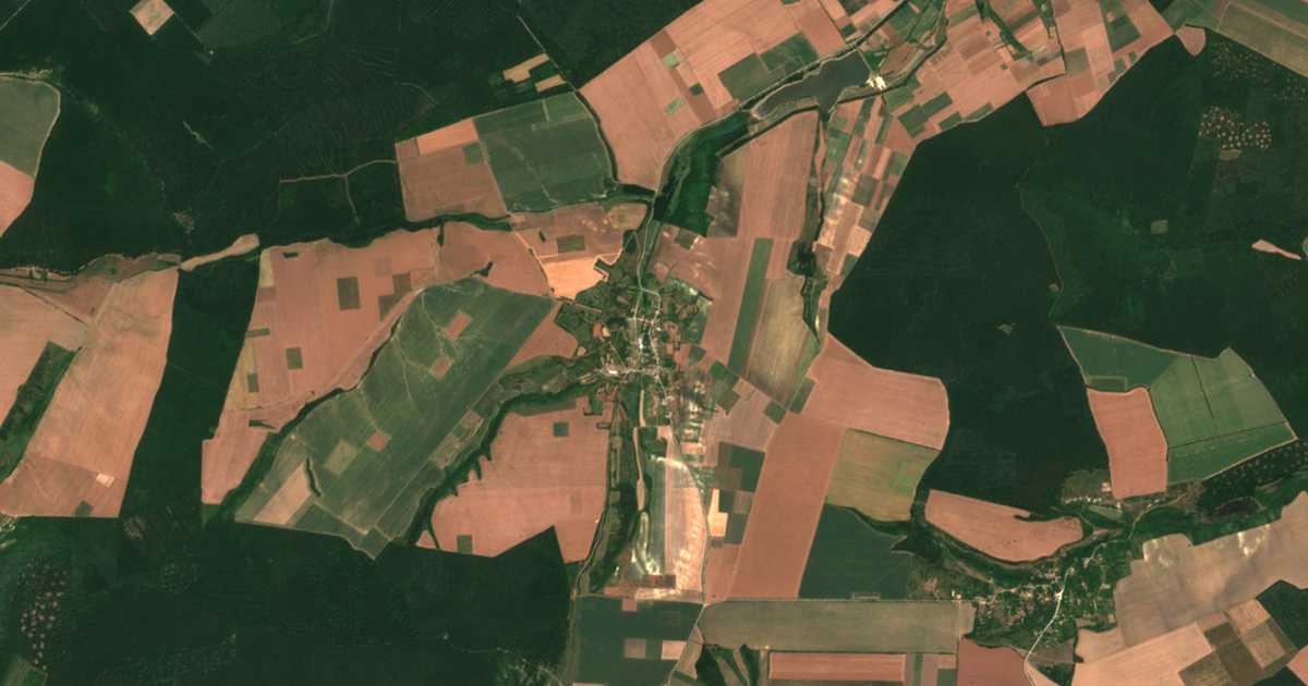 Satellitenkarte von Krasen Dol