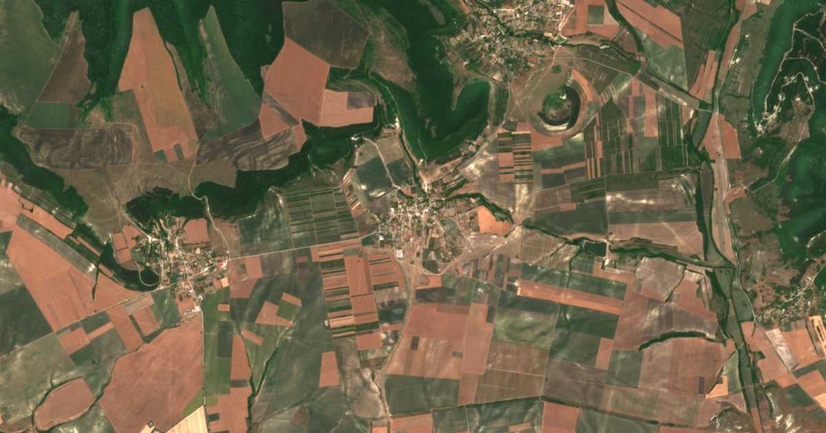 Satellitenkarte von Izbul