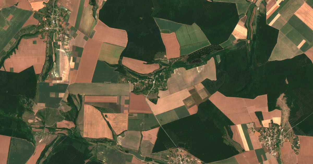 Satellitenkarte von Pisarevo