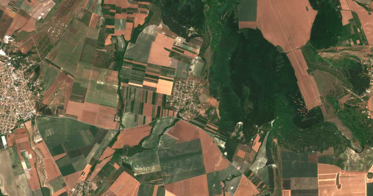Satellitenkarte von Stan