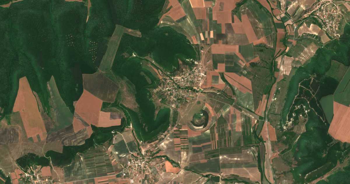 Satellitenkarte von Vojvoda