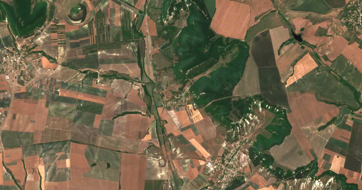 Satellitenkarte von Žilino