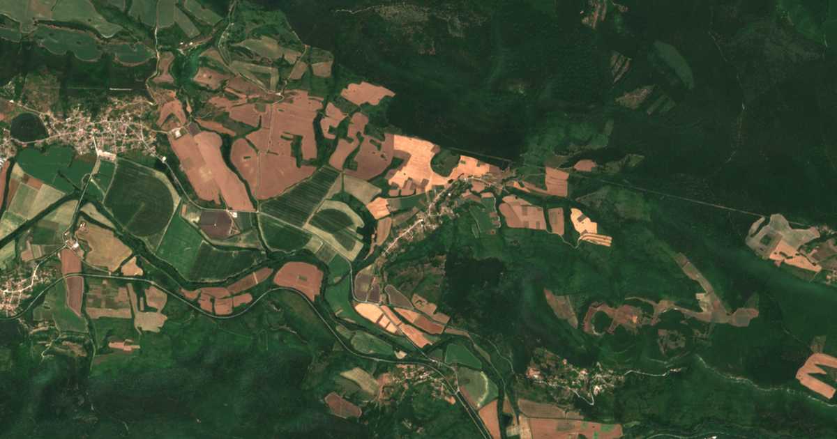 Satellitenkarte von Novo Jankovo