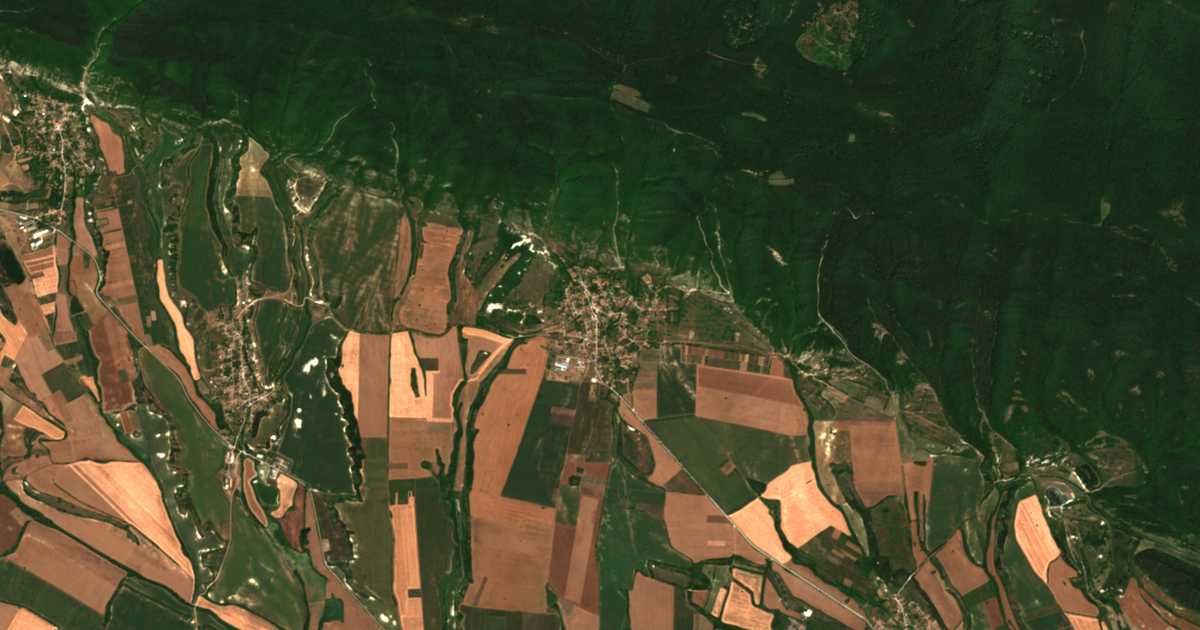 Satellitenkarte von Metodievo