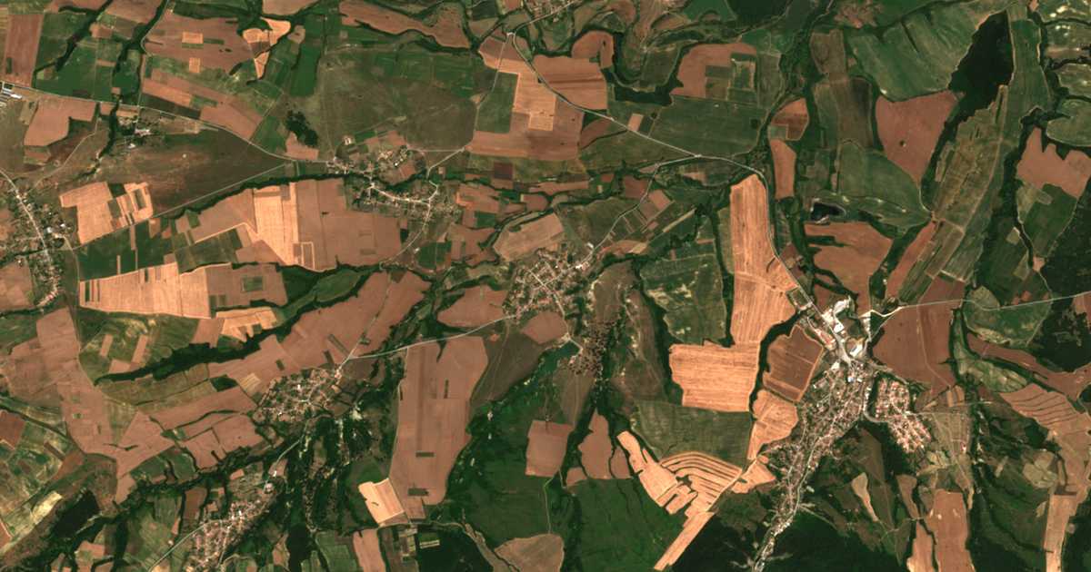Satellitenkarte von Stanjanci