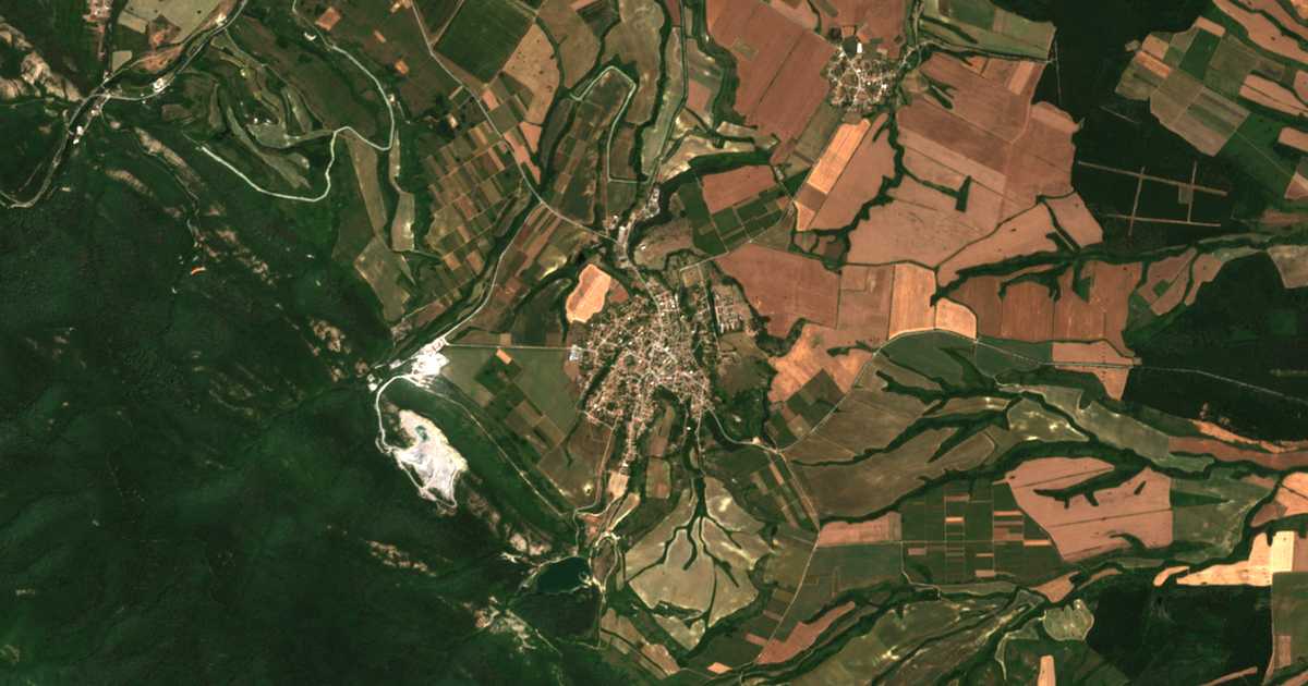 Satellitenkarte von Dragoevo