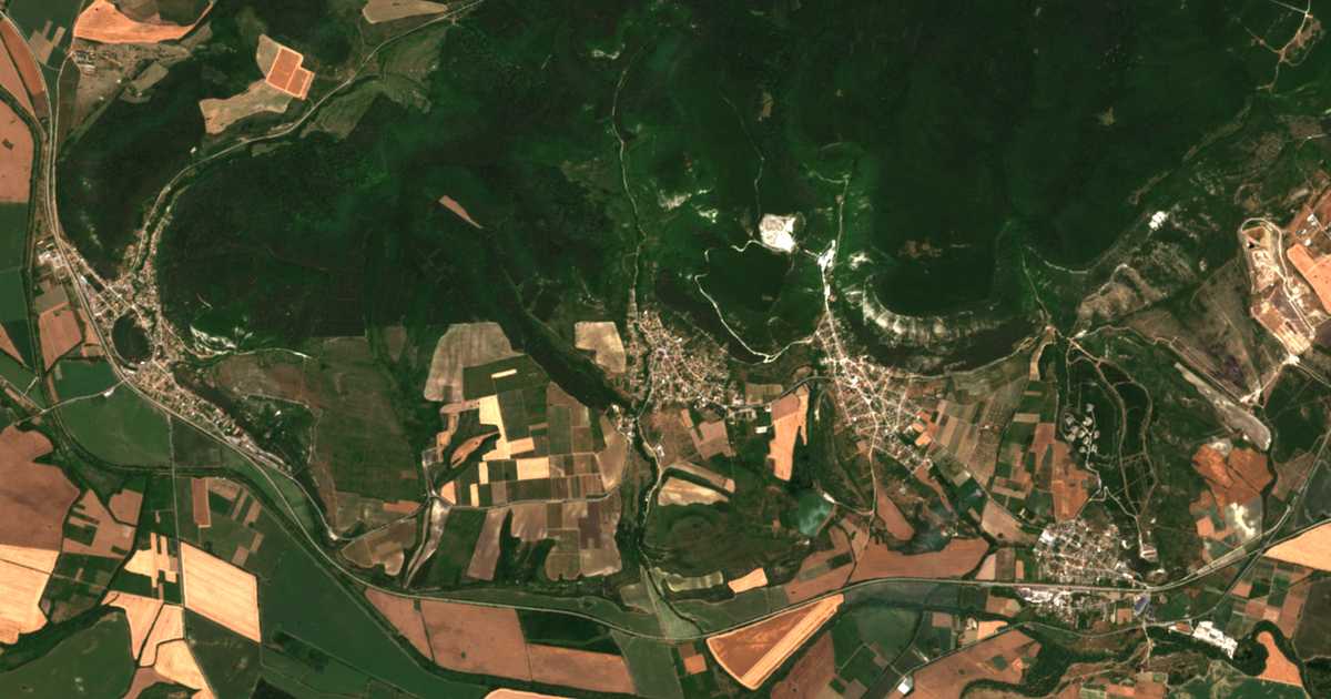 Satellitenkarte von Osmar