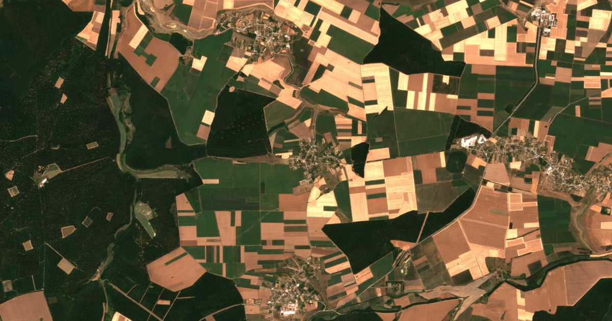 Satellitenkarte von Bujnovica