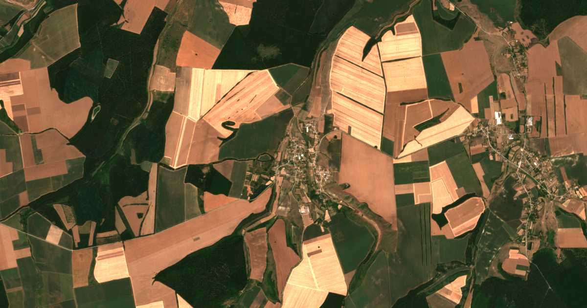 Satellitenkarte von Černoglavci
