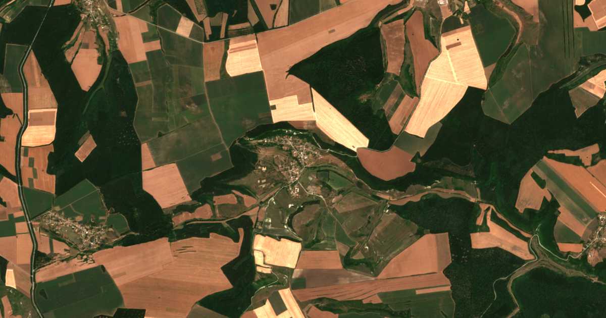 Satellitenkarte von Gabrica