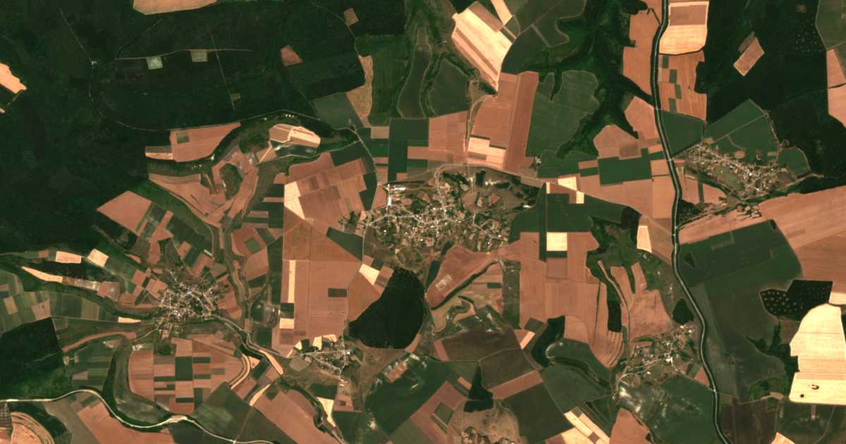 Satellitenkarte von Kapitan Petko