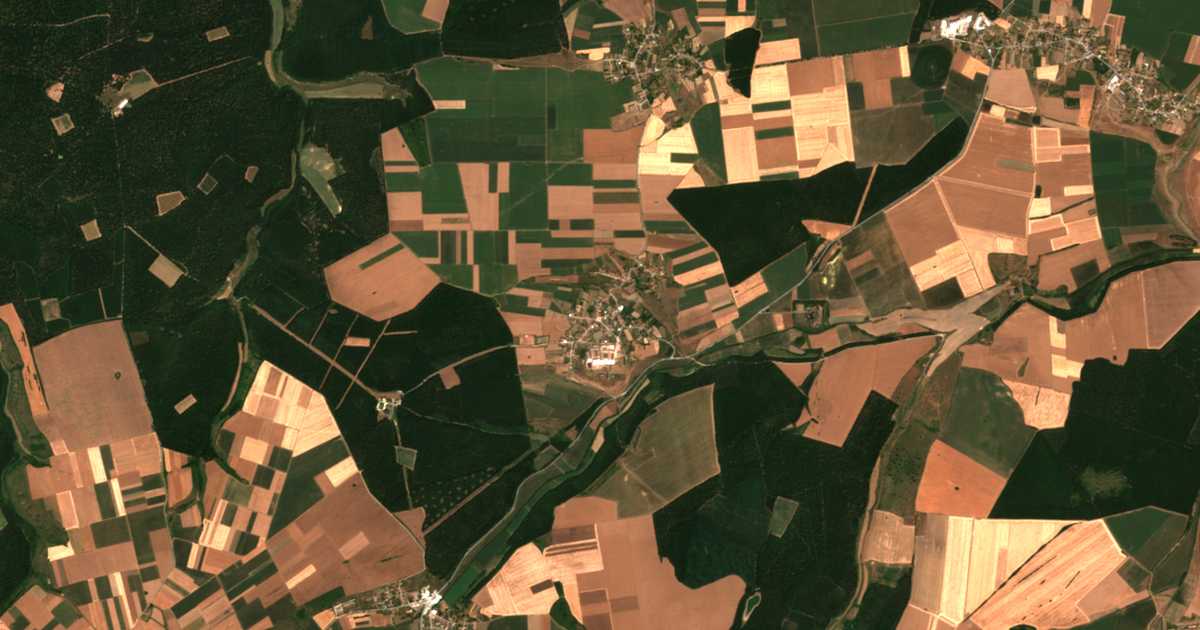 Satellitenkarte von Osenovec