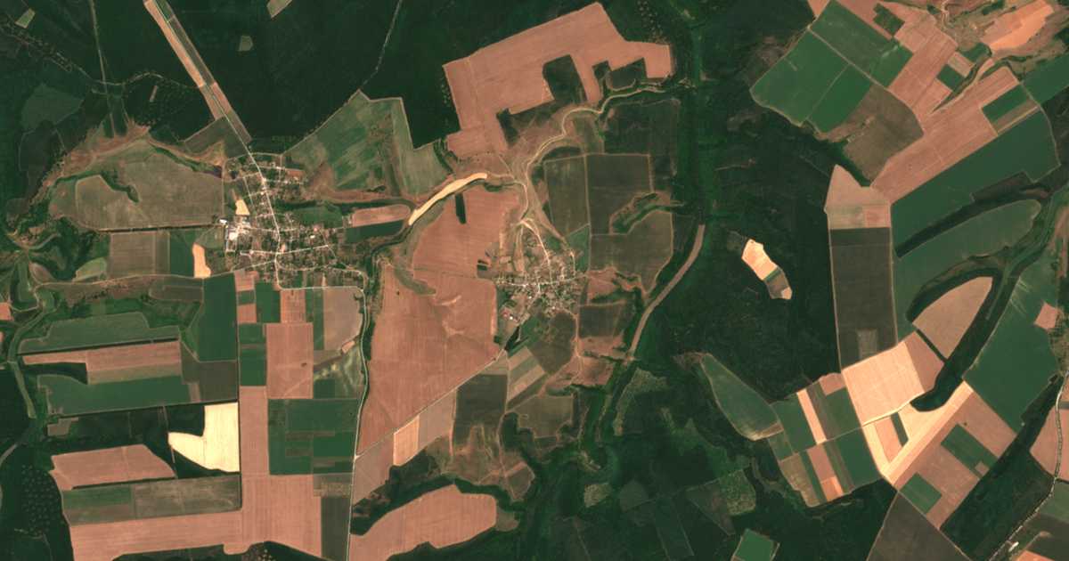 Satellitenkarte von Bistra