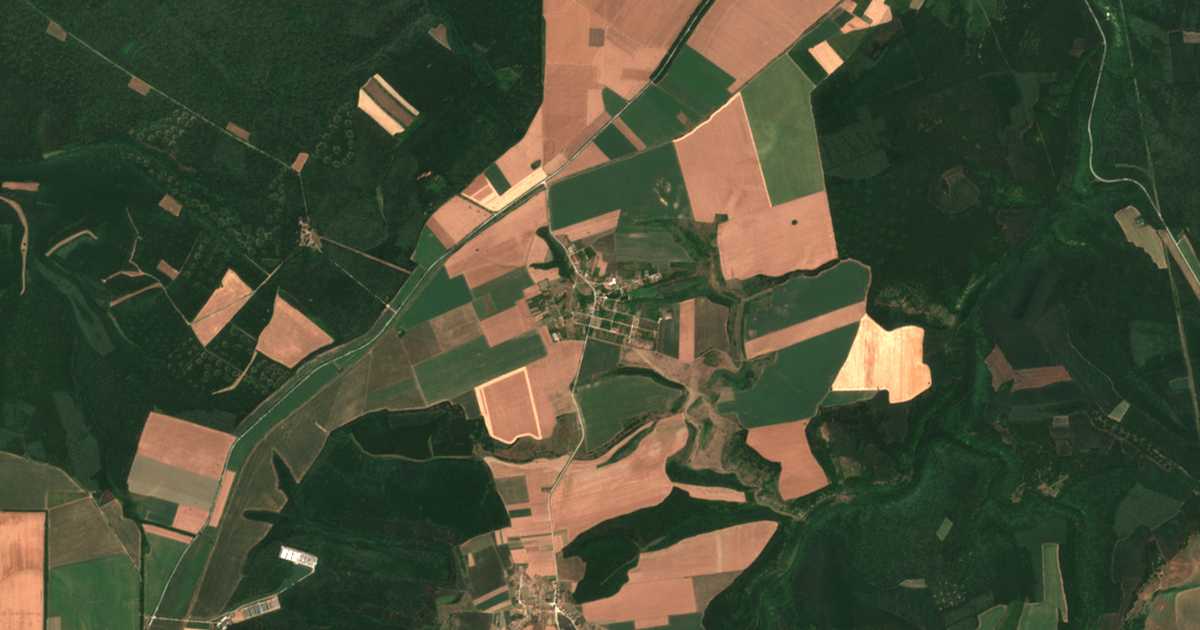 Satellitenkarte von Car Asen