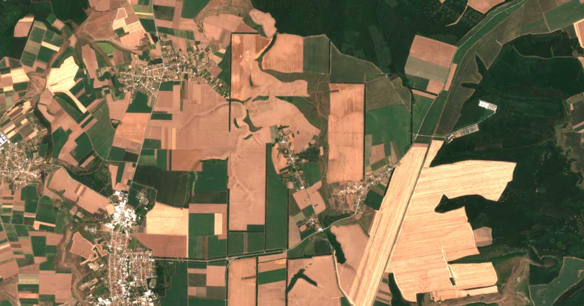 Satellitenkarte von Čerkovna