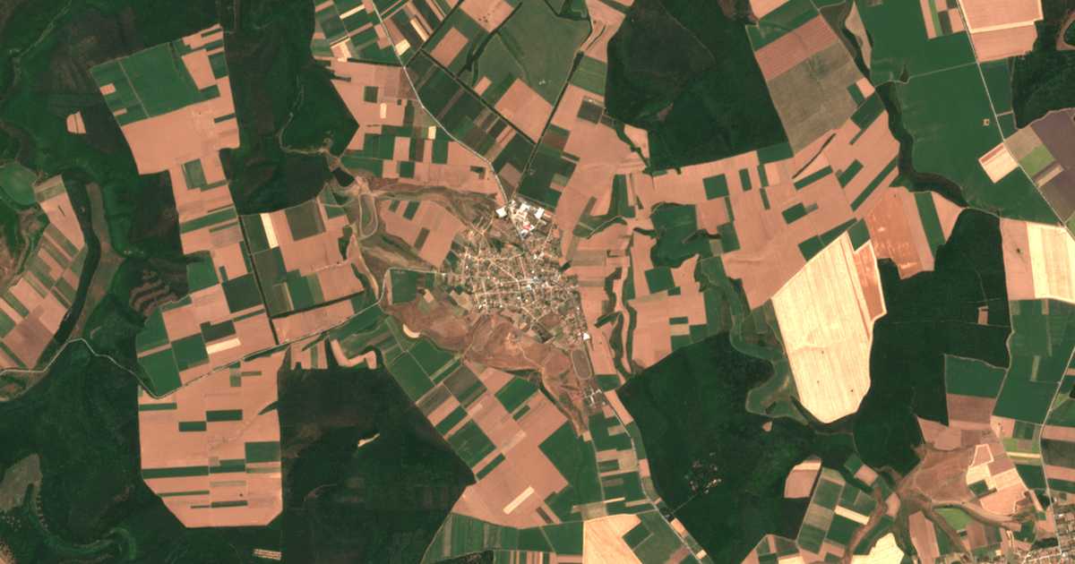 Satellitenkarte von Černolik