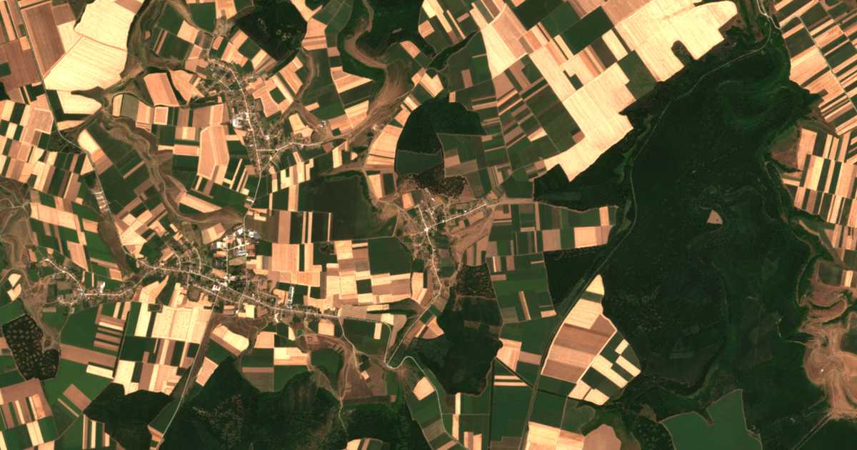 Satellitenkarte von Dolec