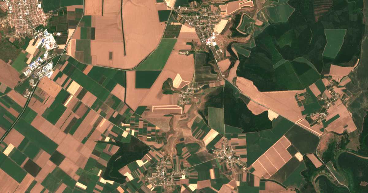 Satellitenkarte von Kozjak