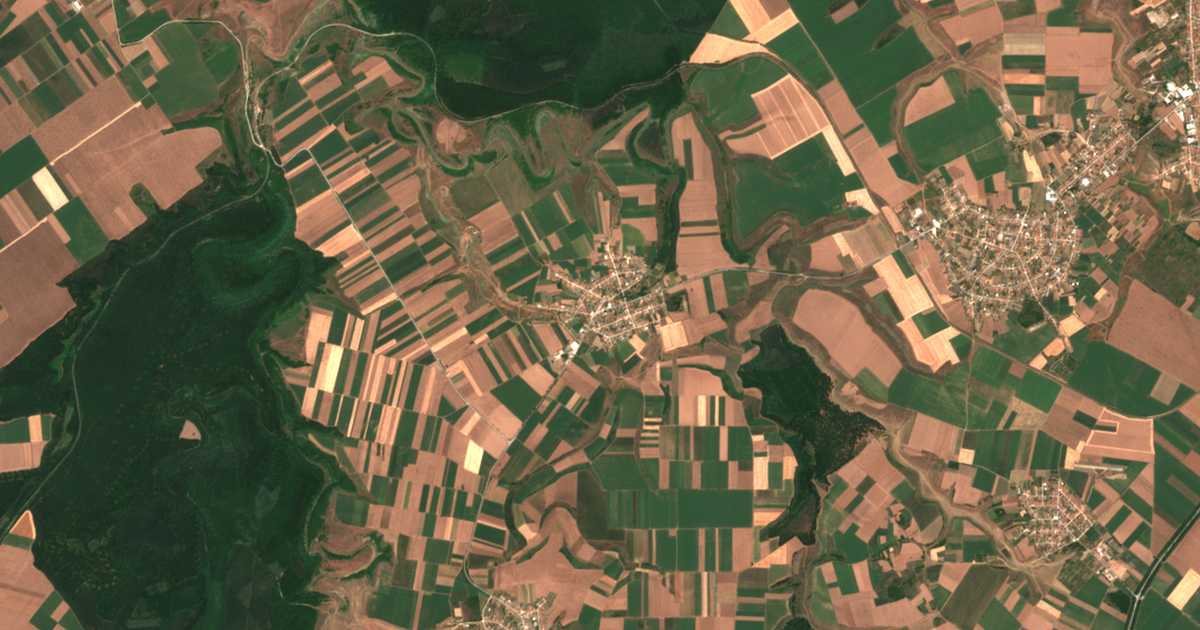 Satellitenkarte von Oven