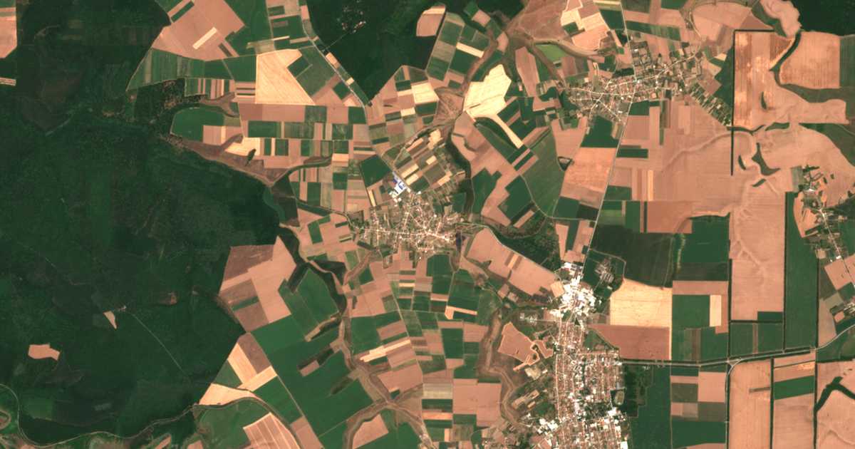 Satellitenkarte von Porojno