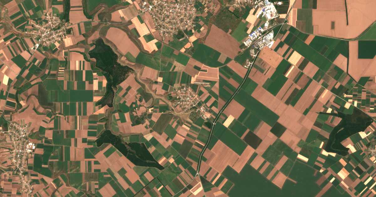 Satellitenkarte von Rasdel