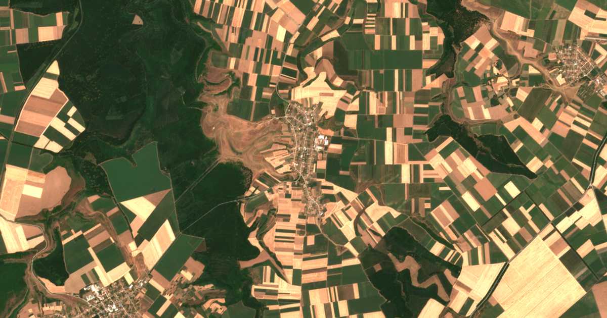 Satellitenkarte von Vokil