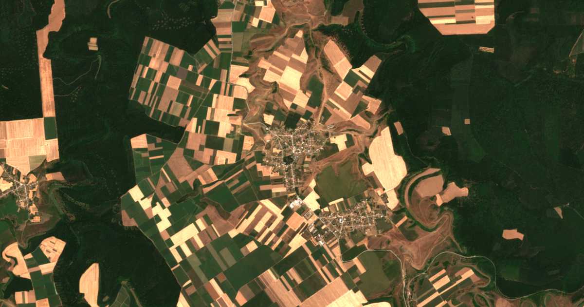 Satellitenkarte von Jarebica