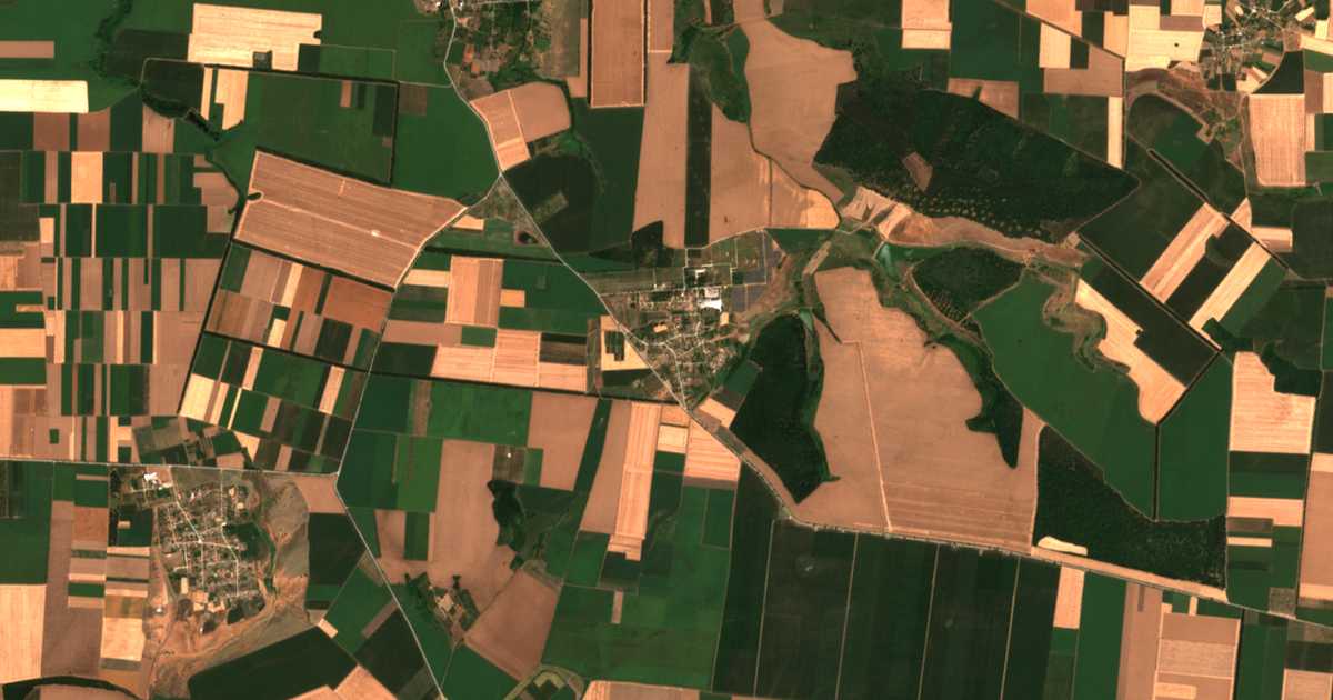 Satellitenkarte von Černogor