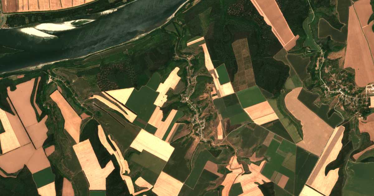Satellitenkarte von Dolno Rjahovo