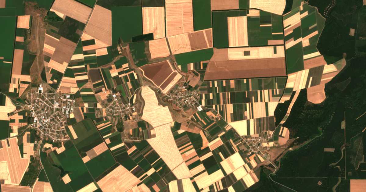 Satellitenkarte von Nožarevo