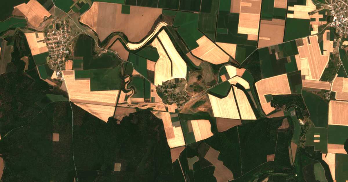 Satellitenkarte von Osen