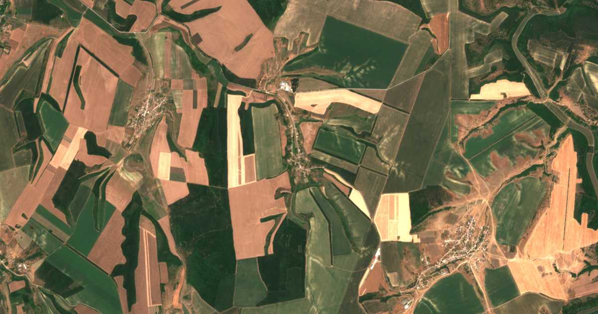 Satellitenkarte von Dobrudžanka