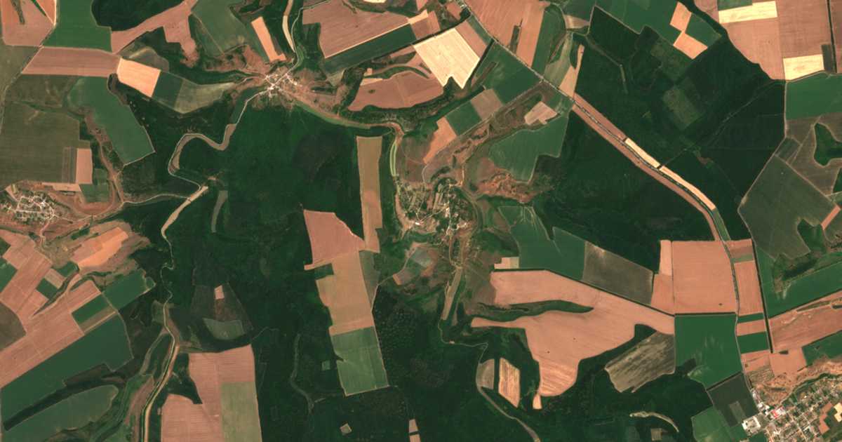 Satellitenkarte von Kamenci