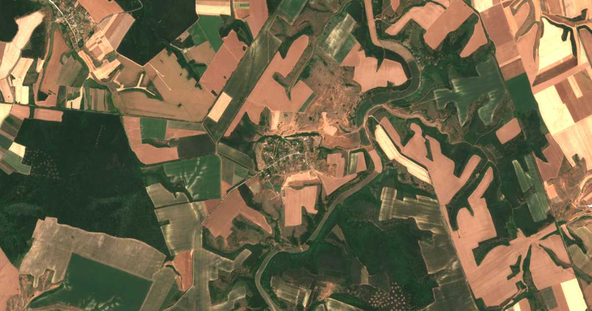 Satellitenkarte von Kranovo