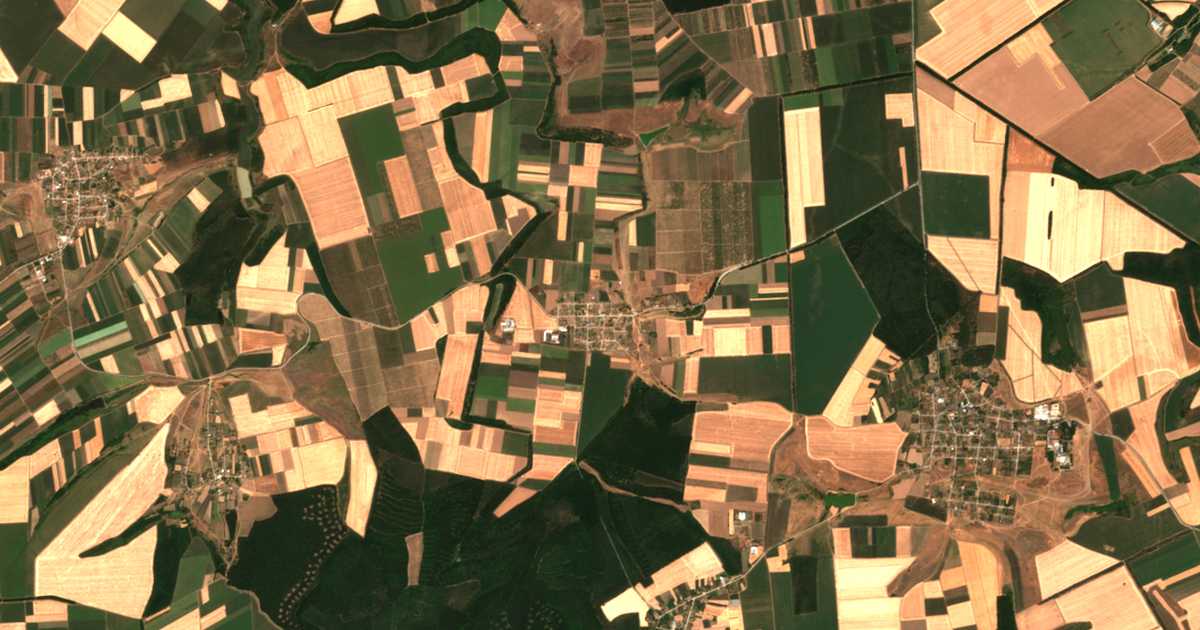 Satellitenkarte von Bosna