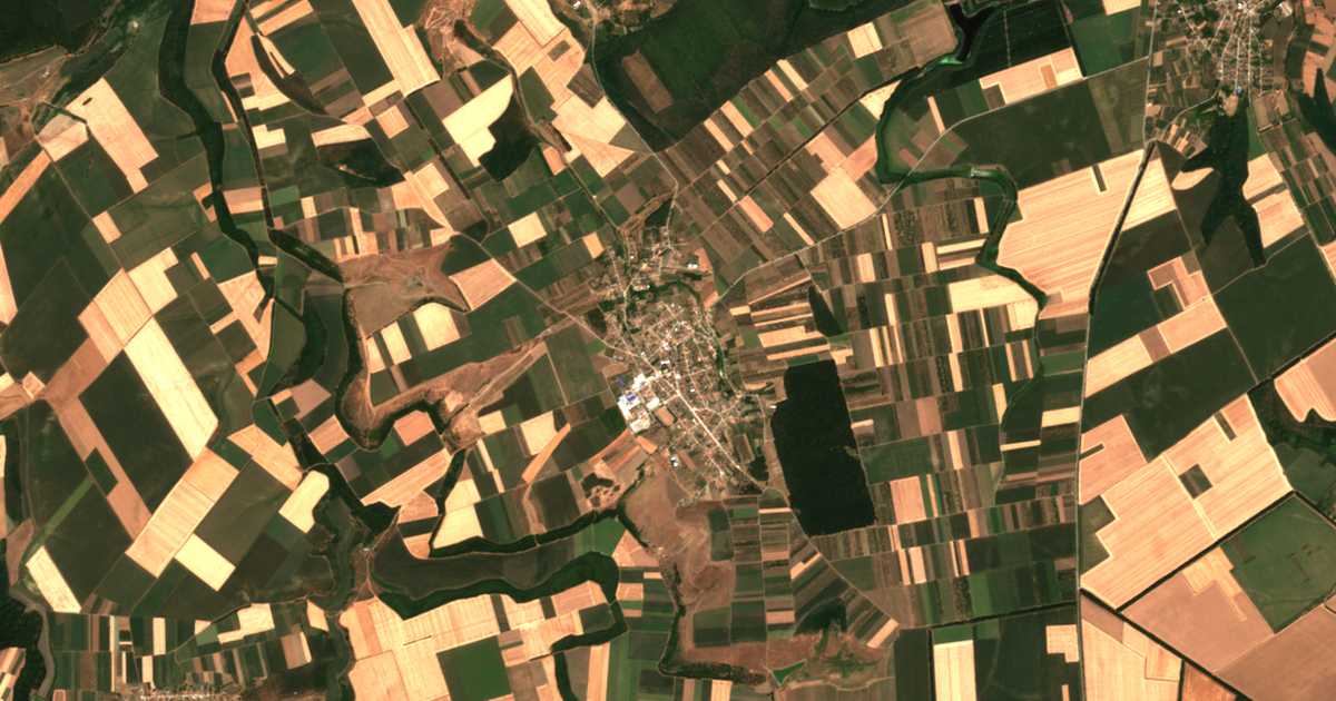 Satellitenkarte von Iskra