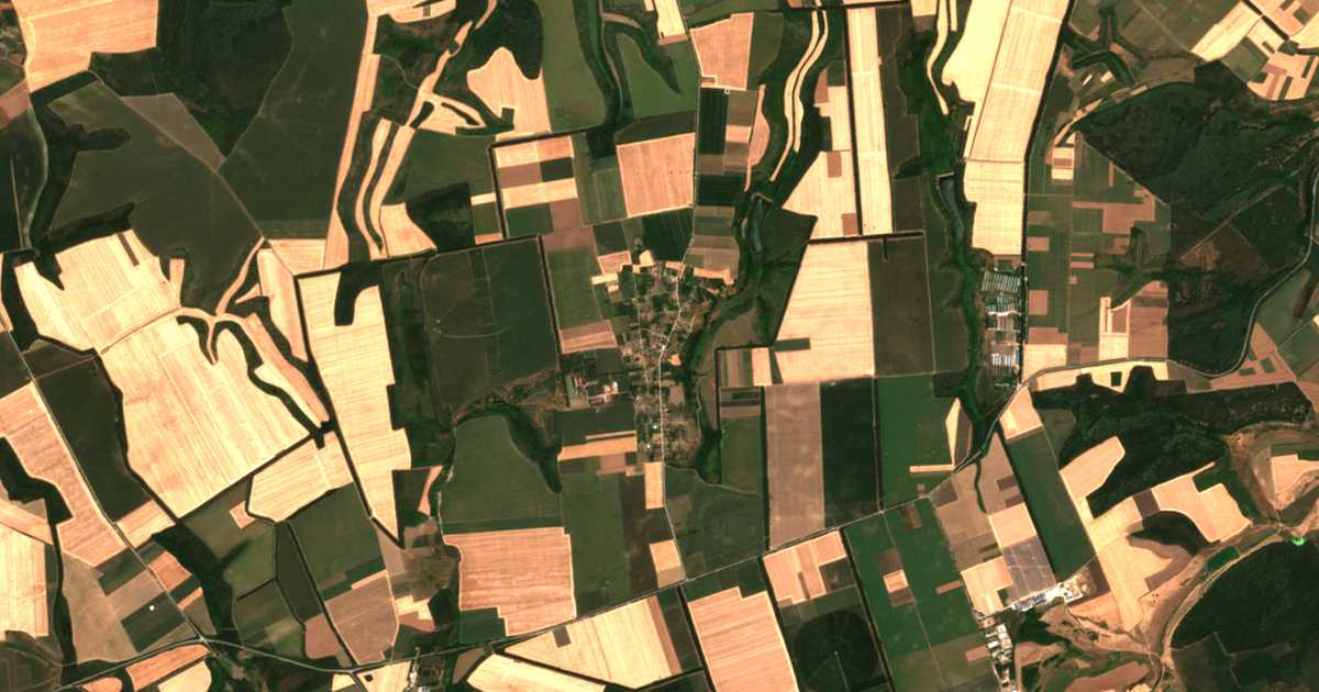 Satellitenkarte von Poljana