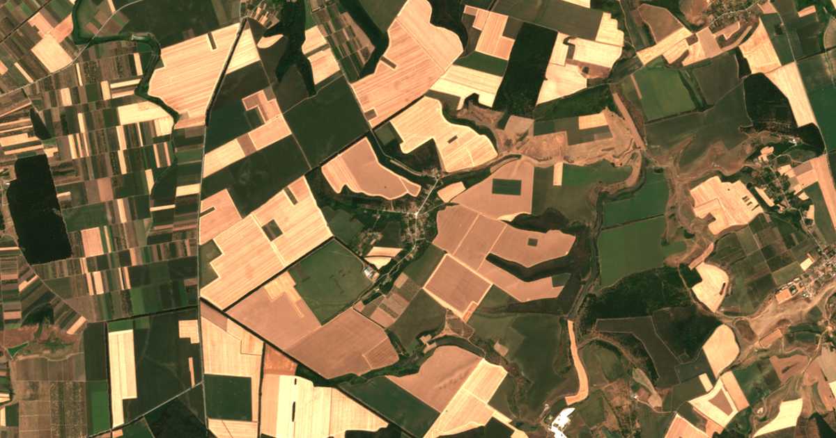 Satellitenkarte von Slatina
