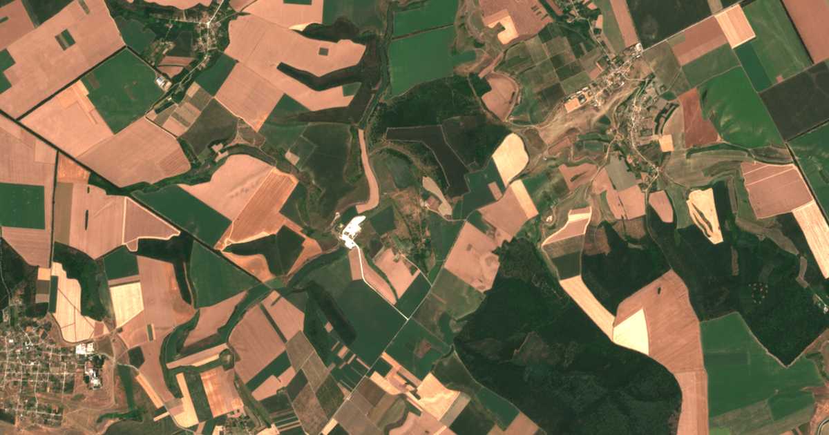 Satellitenkarte von Jastrebna