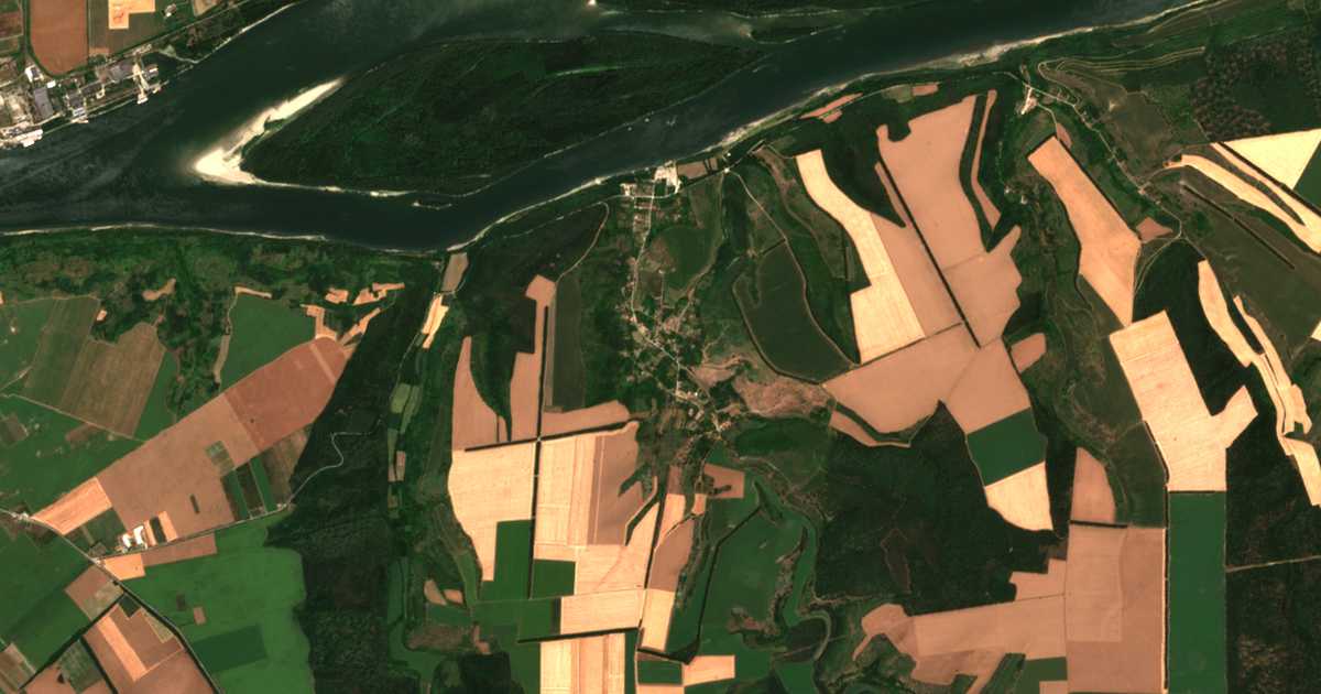 Satellitenkarte von Požarevo