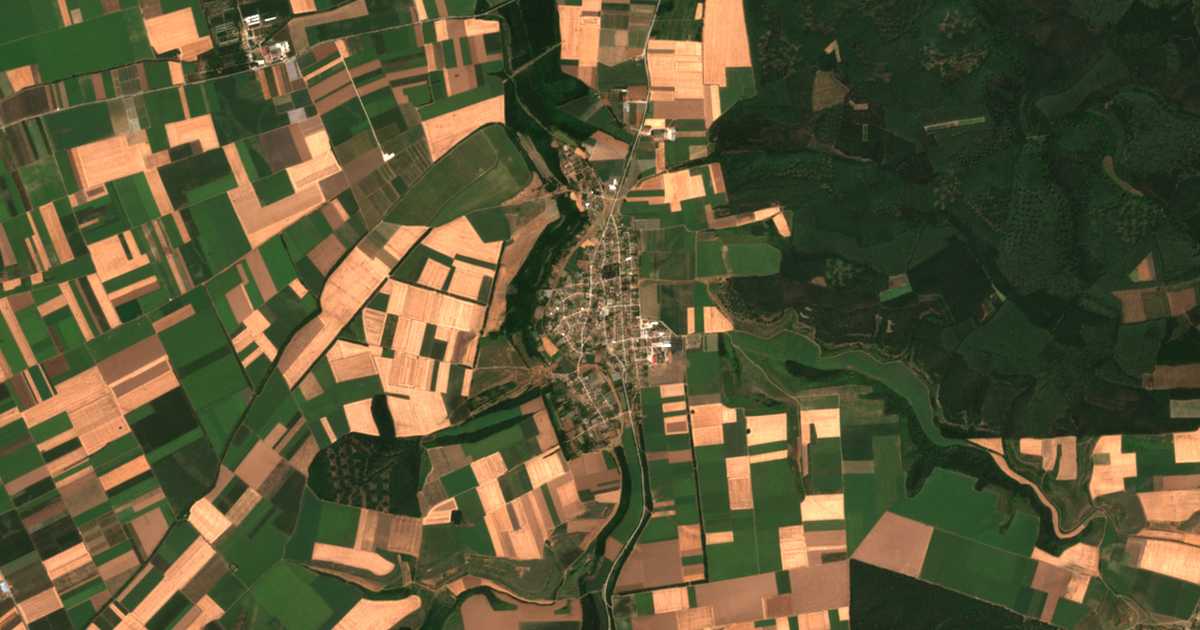 Satellitenkarte von Staro Selo